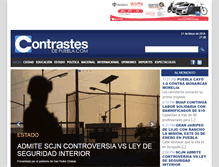 Tablet Screenshot of contrastesdepuebla.com